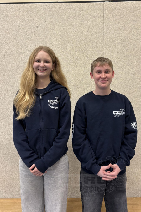 Kindergruppenarbeit: Finnja Schrader und Maximilian Janzen